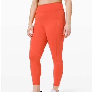 Lululemon Invigorate High-Rise Tight 25"
Brick